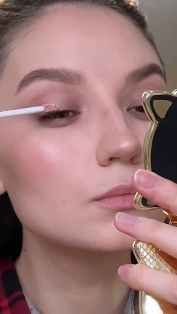 Простой #новогодниймакияж ✨ #макияж #макияжнановыйгод #makeuptutorial