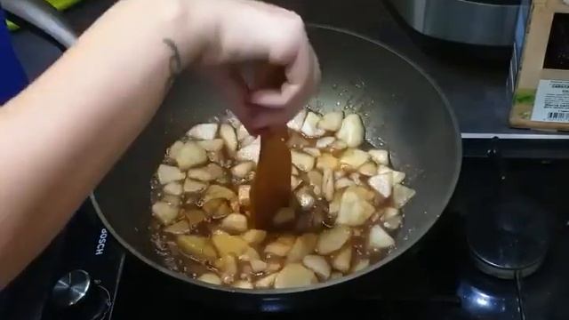 Начинка из карамелизированой груши