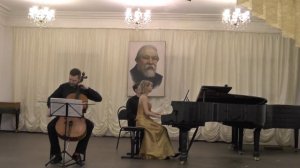 Н. Мясковский Соната для виолончели и фортепиано ля минор  ор.81 №2 1 часть