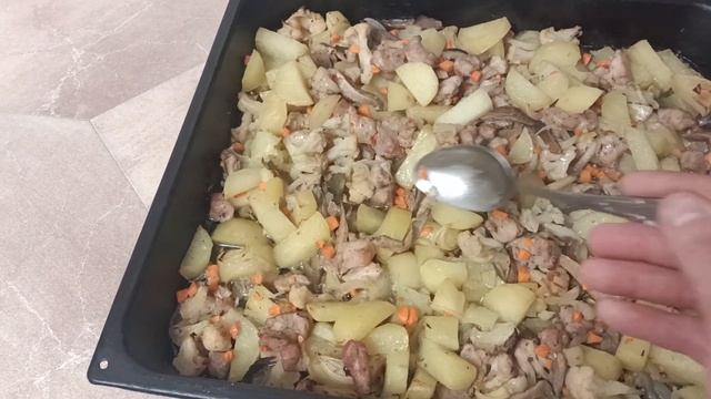 Запечённая вешенка - готова. смотреть онлайн