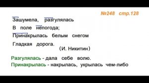 Руский язык учебник. 3 класс. Часть 1. Канакина Упражнение 248
