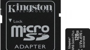 Карта памяти Kingston Canvas Select Plus SDXC 128Gb - краткий обзор