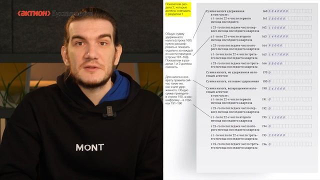 6-НДФЛ за первый квартал и как сдать без ошибок смотреть онлайн