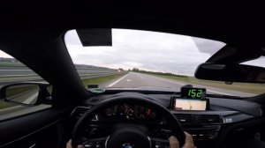 BMW M4 Competition Coupe chasing Ferrari 488---Top Speed