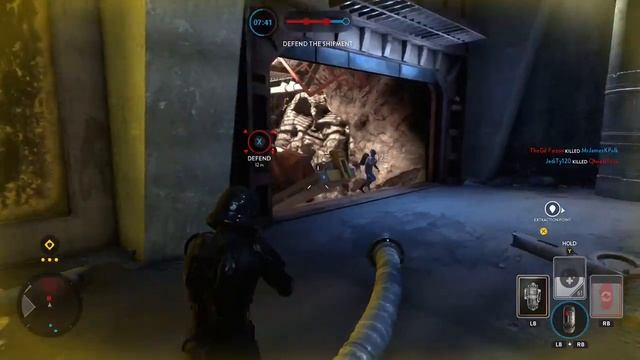 STAR WARS Battlefront 11 Kill Streak in Extraction смотреть онлайн