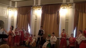 Свадебная величальная песня «В нас на горушке»