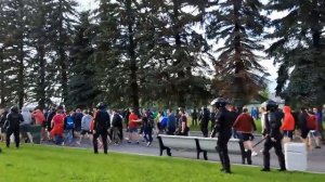 Фанаты Зенита и Спартака Сила