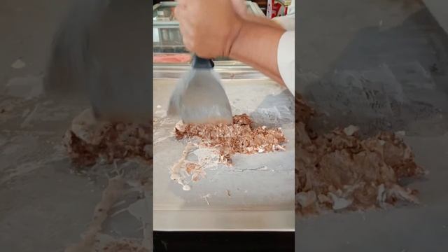 NutellaBelgium Chocolate Icecream RollCreamy Fun  Tilak Nagar  Niks Kitchen