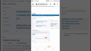emaktab.uz (kundalik.com) platformasida uy vazifalariga maqom berish. Telefon orqali