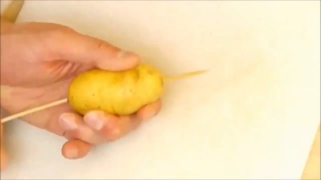 Спиральки из картошечки