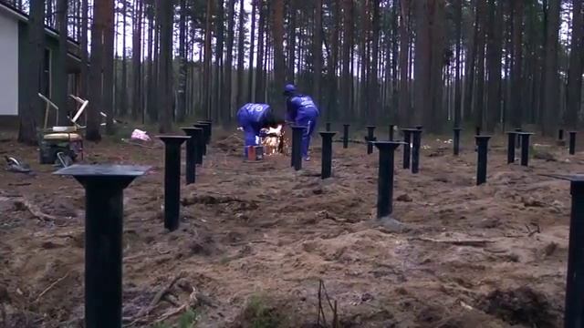 винтовые сваи вручную смотреть онлайн