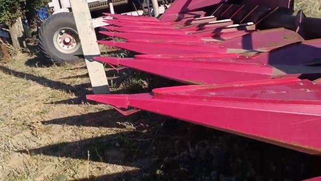 Жатка для уборки подсолнечника НАШ-873 М экспресс-обзор от Андрея Абросимова