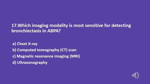MCQ IN ABPA/ Allergic bronchopulmonary Aspergillosis. смотреть онлайн