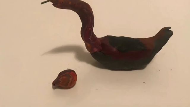 «Творчість вдома»/ Ліплення з пластиліну. Лебідь смотреть онлайн