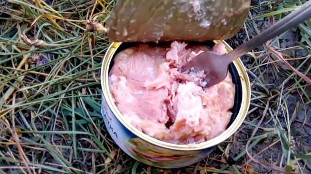 Обзор консервьі...Свиная лопатка...Mmmmm...;)