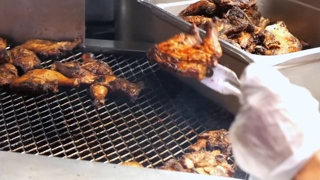 American Food - JAMAICAN JERK CHICKEN and BEEF OXTAIL STEW Peppa’s Brooklyn NYC