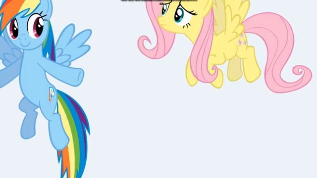 Слайд шоу "Лучшая подруга" Рейнбоу Деш и Флаттершай смотреть онлайн