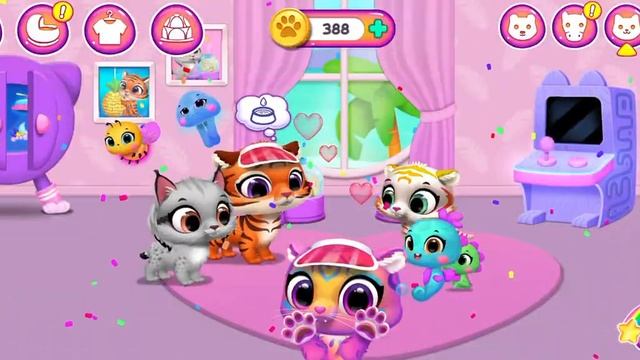 Jungle Floof New Update Mini Pets Playing With Floof Tutotoons