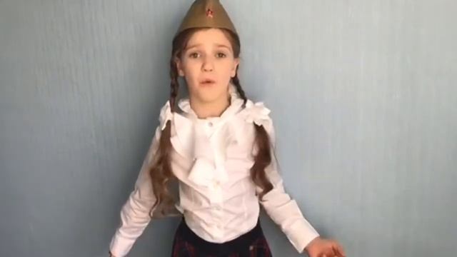 Выпуск 24. Ученица 1 «Я» Кира Б. в проекте «Строки, опалённые войной» смотреть онлайн