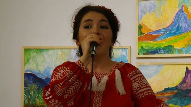 Виступ студентки Гадяцького коледжу мистецтв Наталії  Шевченко