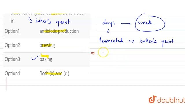 Saccharomyces cerevisiae is used in смотреть онлайн