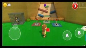 Супер Мишка Кид и Фиолетовый Медведь делаю обзор на Super Bear Adventure