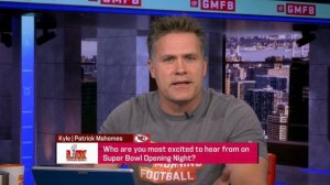 Who are you most excited to hear from during Super Bowl Opening Night | 'GMFB'