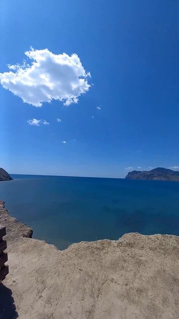 Крым, Коктебель, тихая бухта ,мыс хамелеон смотреть онлайн