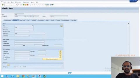 SAP Basics : #7 : Find the SAP User Details &Role Assigned to SAP Users in SAP | USER DETAILS in SA