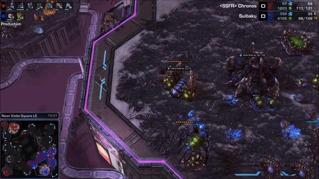 Chronos (T) v Suibaku (Z) on Neon Violet Square - MidRank Madness 2018 - StarCraft 2 LOTV смотреть онлайн