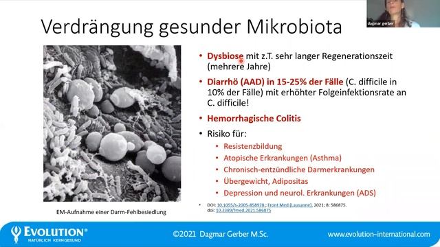 Antibiotika assoziierte Diarrhö - Webinaraufzeichnung von Dagmar Gerber смотреть онлайн