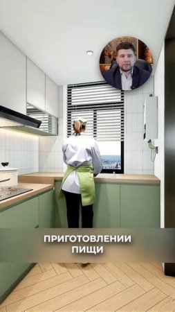Кухня 6 м², но выглядит НА 12! Секрет в планировке | Мебель из Китая