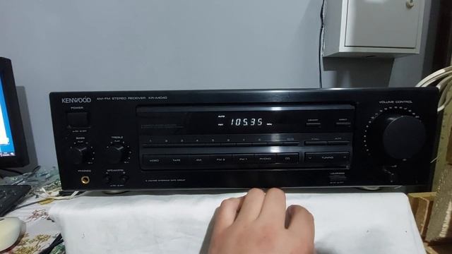 Kenwood KR-A4040 Stereo Receiver. Test. Стерео ресивер