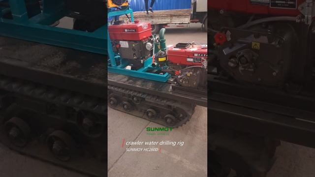 HC260D crawler diesel engine hydraulic drilling rig
