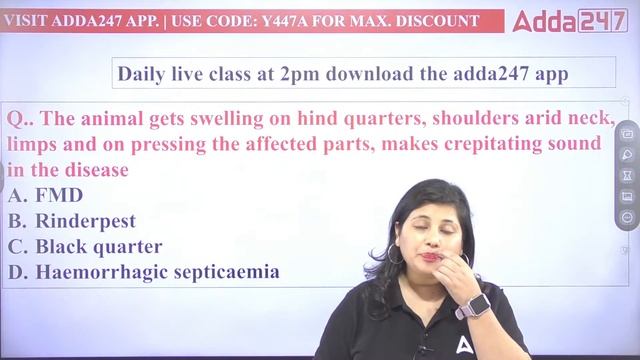 Junoon - Animal Husbandry & Plant Pathology | Daily Class #69 | Agriculture Exams |By Heena Naithan