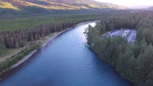 Russian River Drone View