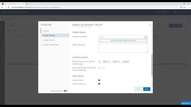 Video 2 - How to Create a Lab