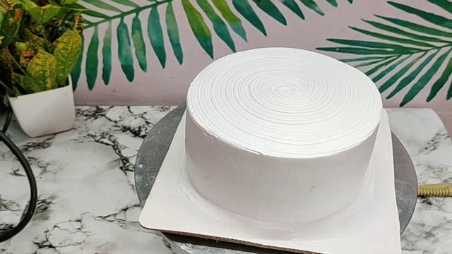 Cake Design ऐसा की 10 times Order आयेगा /Simple Beautiful Designer Cake /Plate of Love