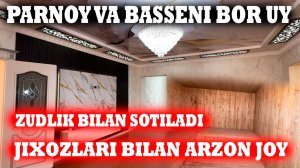 Parnoy Basseni bor xovli joy, Yangibozorda 825 kvm xovli joy sotiladi, Arzon xovli joy