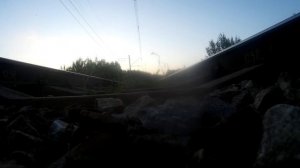 ЭД4М-0459 камера под поезд / Упала камера / ЭД4М в Москву на перегоне Зелёный бор—Фабрика 1 Мая