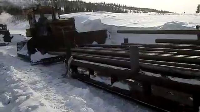 Болденко Андрей работа в тундре, санный поезд смотреть онлайн