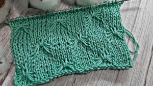 Прекрасный нежный узор "Бабочки" мастер класс.