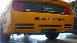 Mustang saleen s281 Exhust Sound video 2