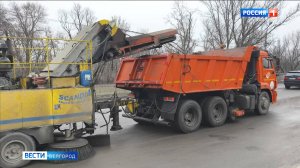 В Белгороде приступили к уборке дорог после зимы