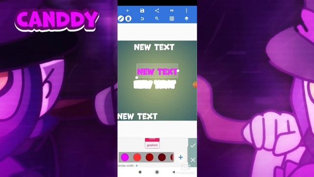 Текст как у LaLYoUCanddy туториал