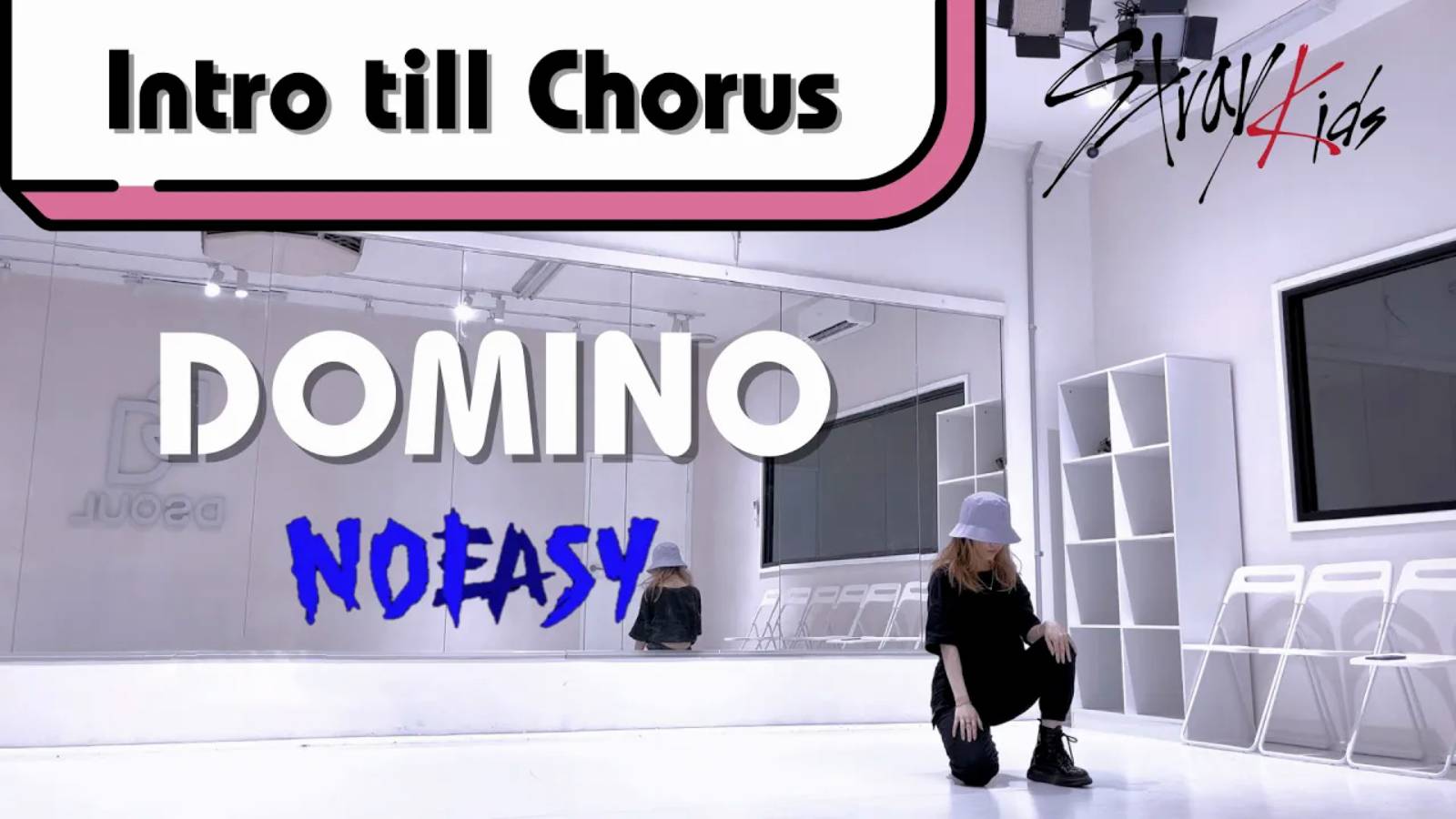 @StrayKids 스트레이키즈 'DOMINO' - Dance Tutorial (Slow & Mirror) - Pt 1 - Intro till Chorus