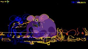 #hickory Dickory dock #elephant +neon outline + color changer #tutorial