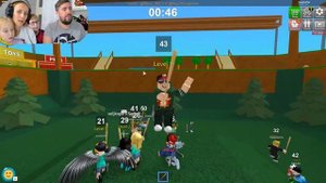 Пол это лава в ROBLOX Симулятор - Мы играем Роблокс