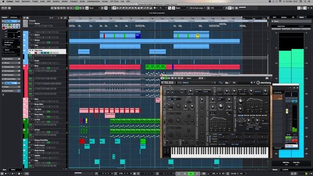 Black Mamba - High-Tech Minimal Style Cubase Template