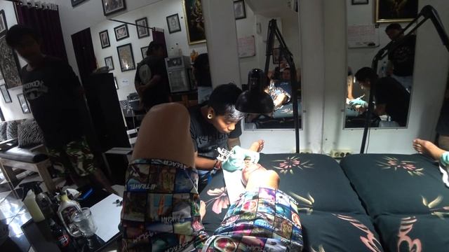 New TATTOO -  UBUD.BALI.INDONESIA.НОВАЯ ТАТУ.